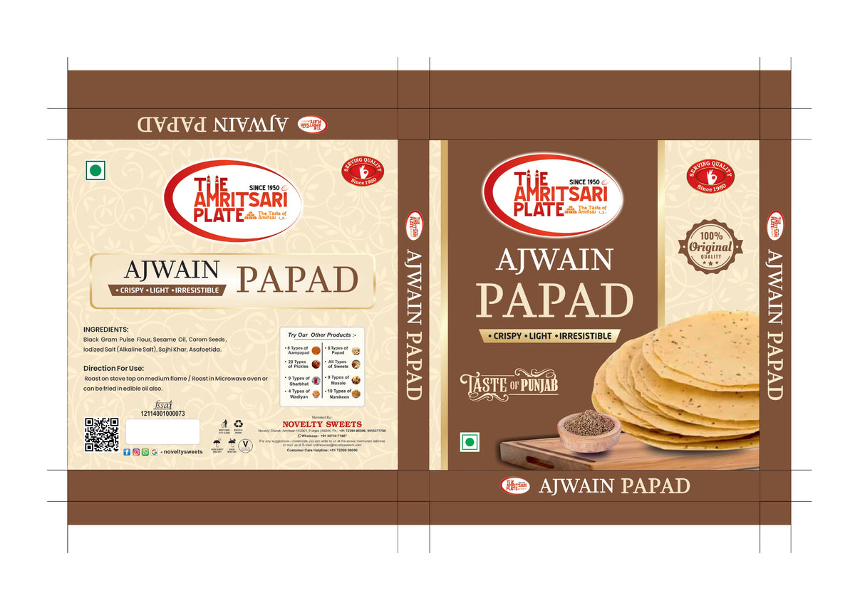 Ajwain papad