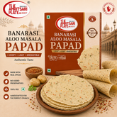 Banarasi Aloo Masala Papad