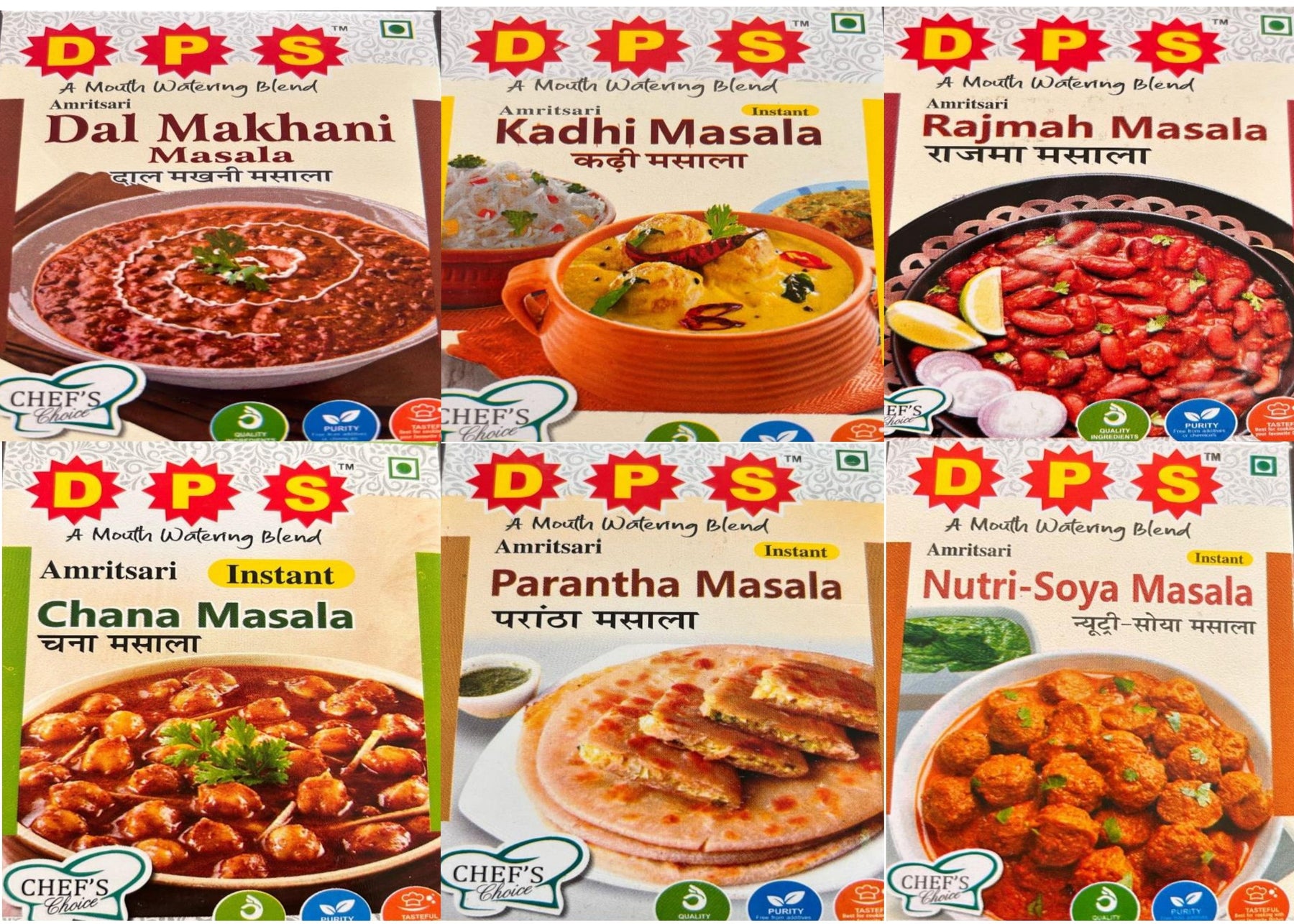 Amritsari Masala Combo pack 6-in-1